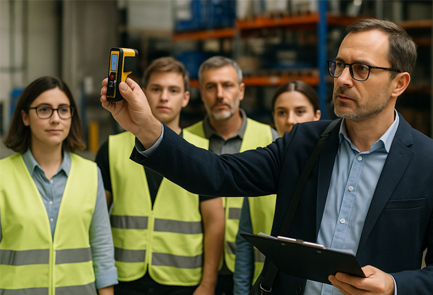 On-site analysis by log-robot