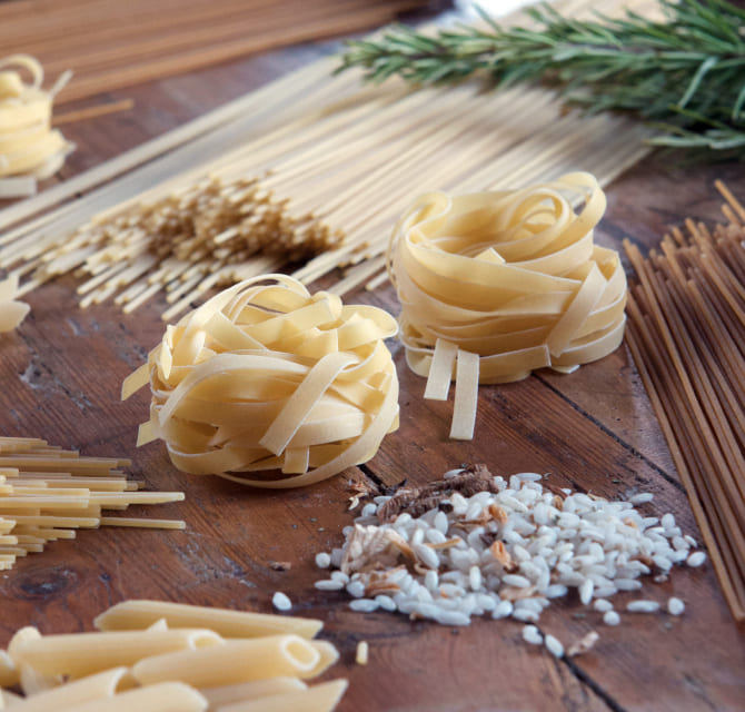 Pasta, Reis & Polenta