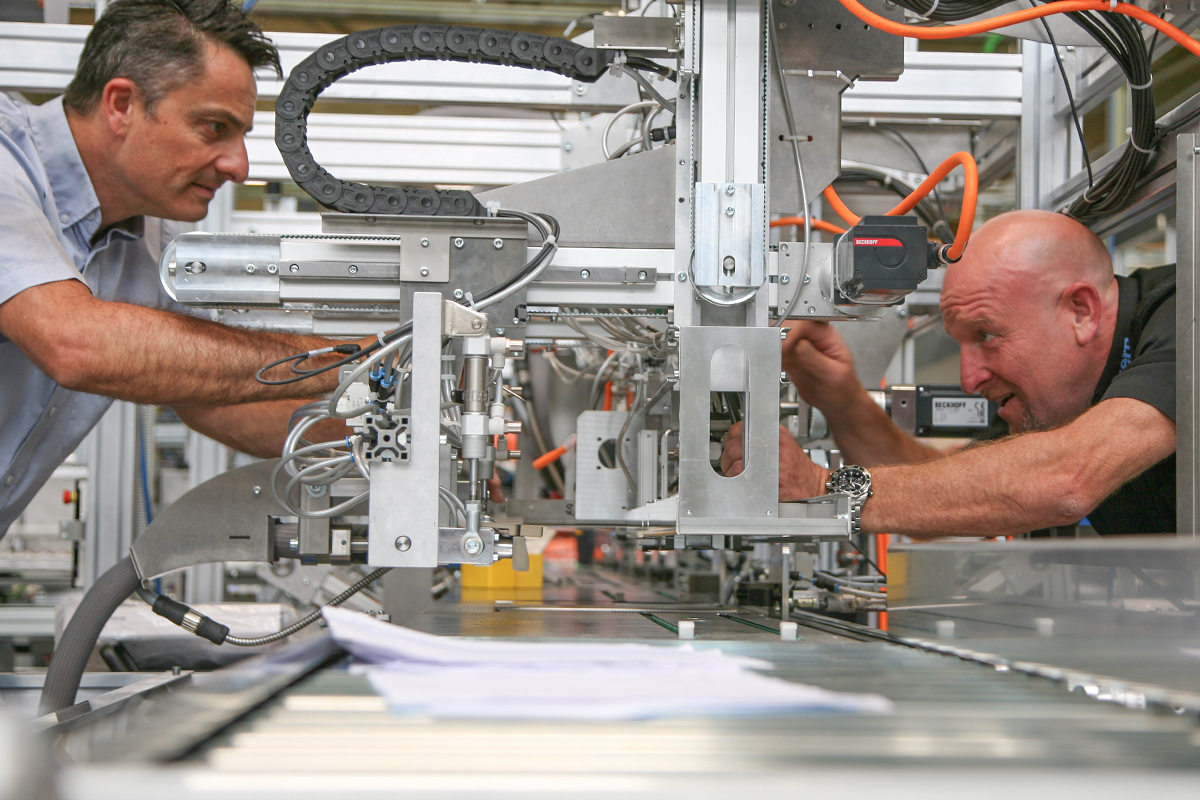 Kern Servicetechnik im Einsatz