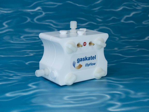 Testzelle ElyFlow aus PTFE