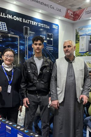 Docan Energy auf einer europäischen Solarmesse