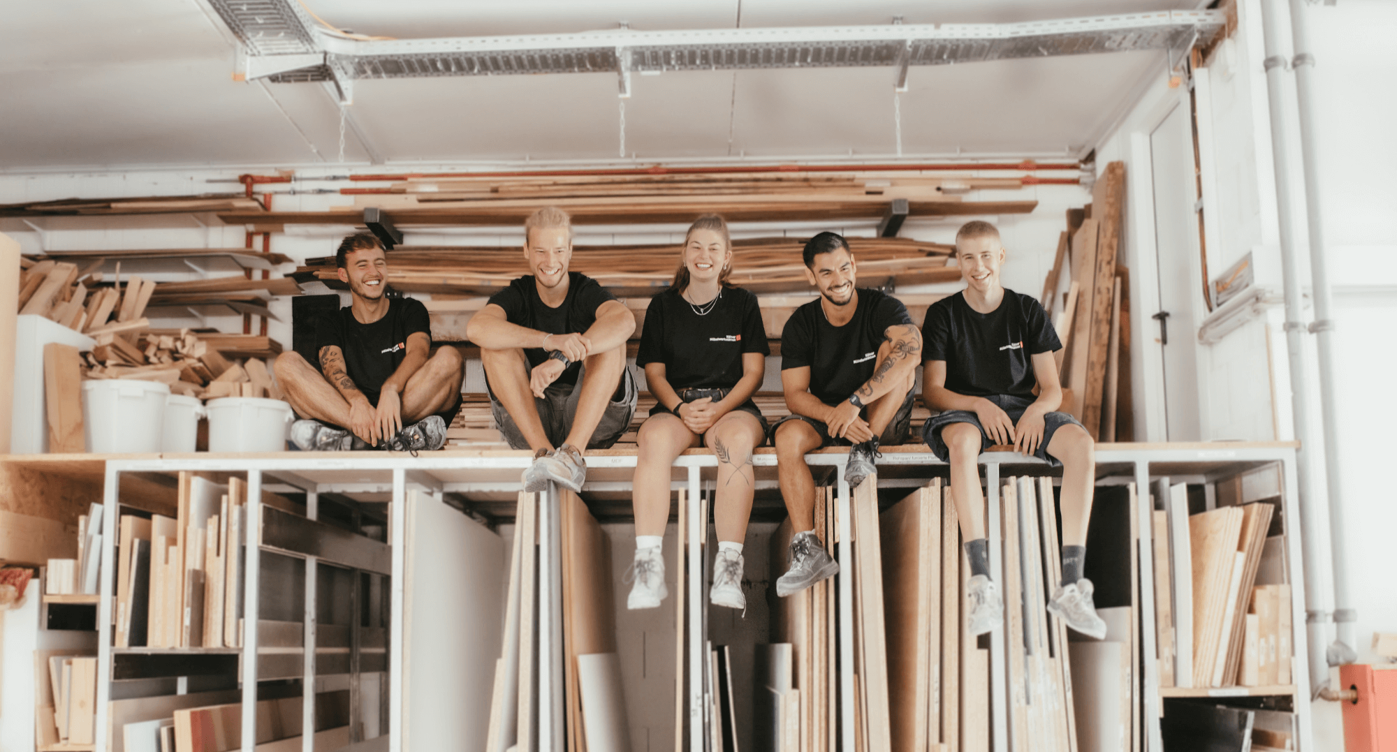 Team der Kölner Möbelwerkstätten