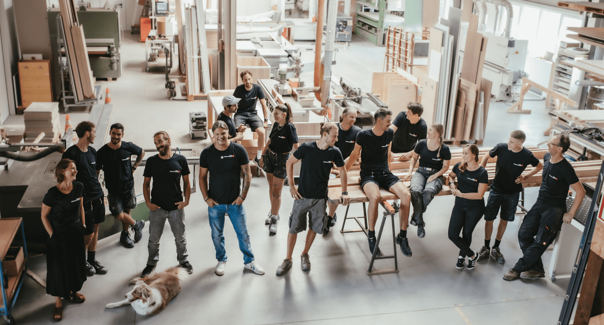 Team der Kölner Möbelwerkstätten