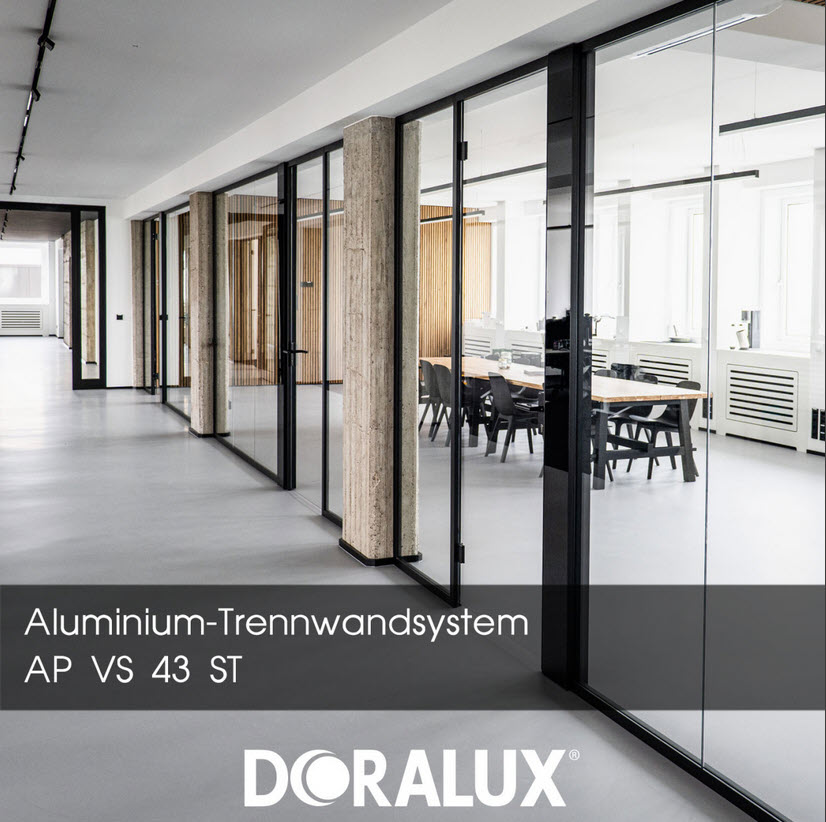 Aluminium-Trennwandsysteme