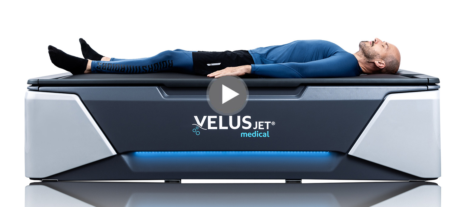 VelusJet Aufwassermassage-Liege