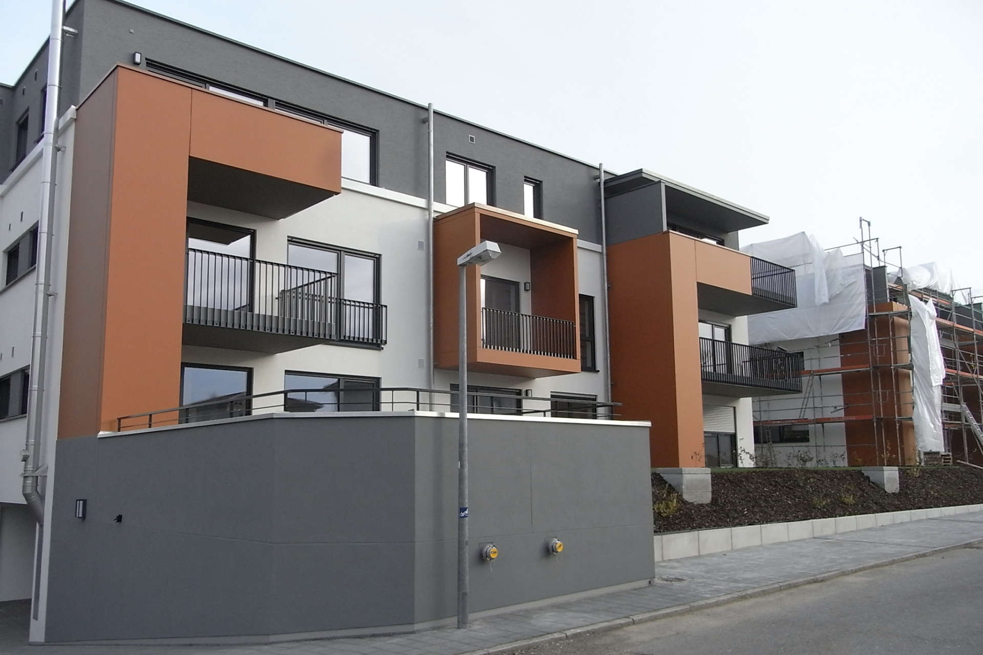 Betonfertigteilbalkon