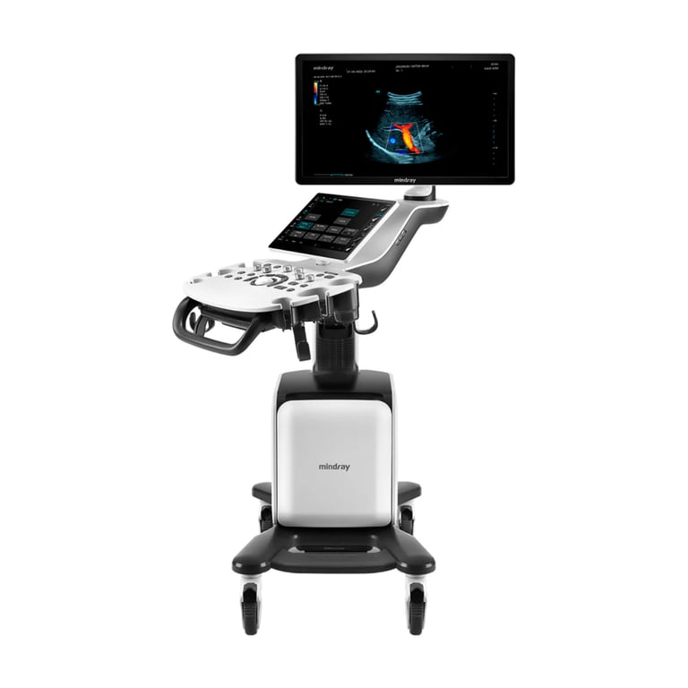 Ultraschallgerät im Praxiseinsatz