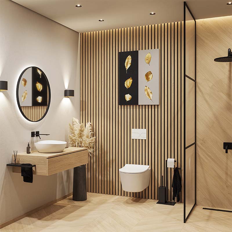 Modernes Badezimmer