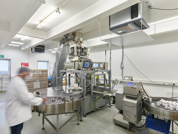 Industrielle Luftreinigung bei mymuesli