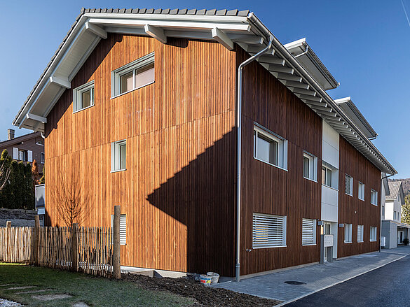 Lüftungslösung im Mehrfamilienhaus-Neubau