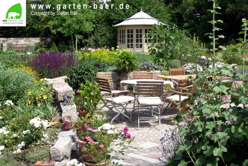 Terrasse im Grünen