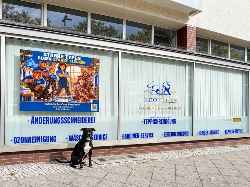 Schaufenster der Filiale Schöneberg