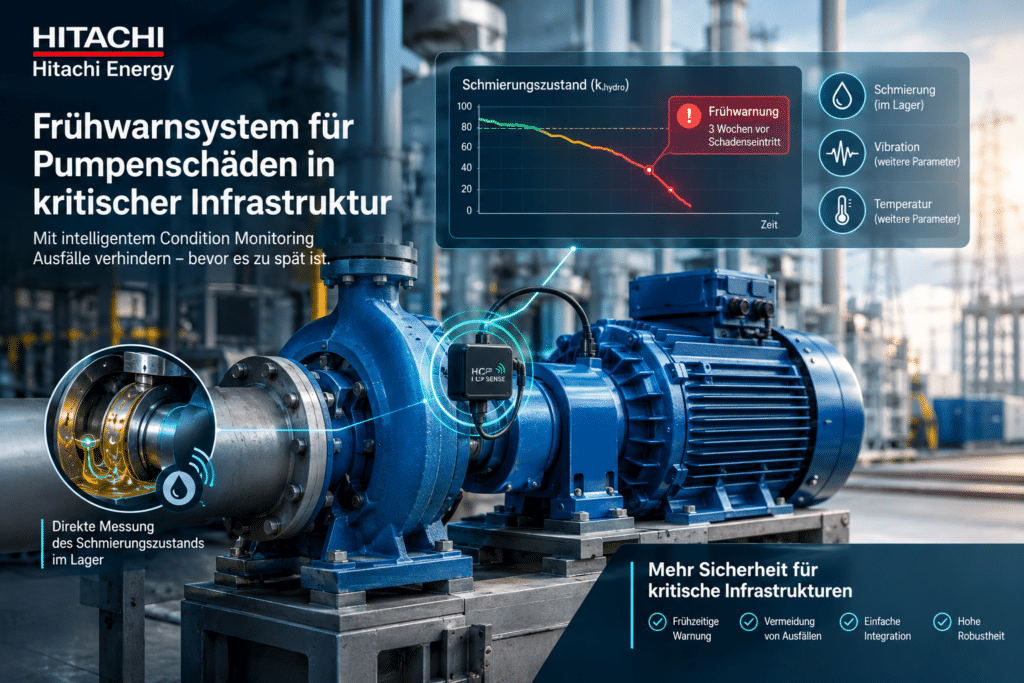 Frühwarnsystem für Pumpenschäden