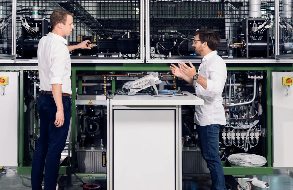 Messtechnik am Lagerprüfstand