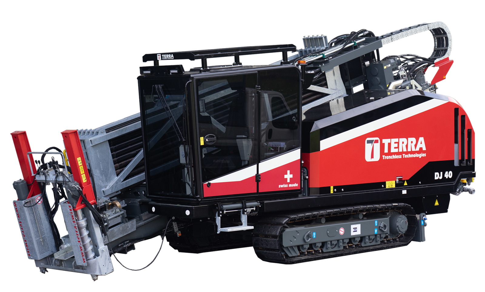 TERRA-JET HDD-Bohranlage mit Raupenfahrwerk