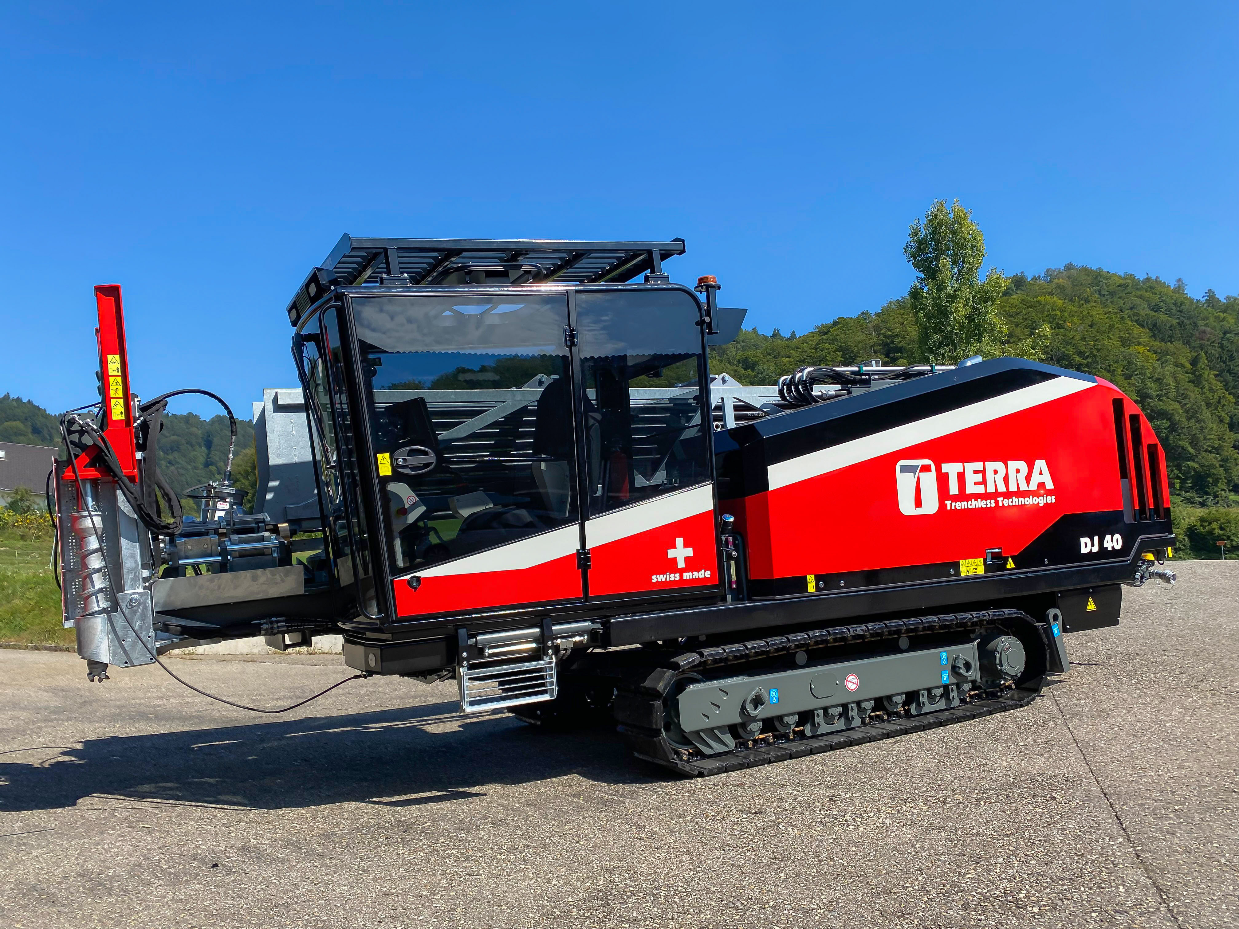 TERRA-JET DJ 40 – HDD-Spülbohranlage