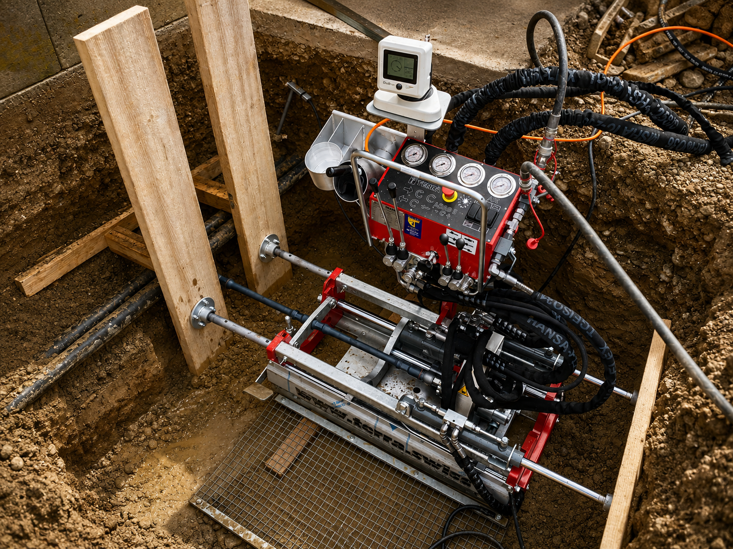 TERRA MINI-JET MJ 1600 – Grubenbohranlage