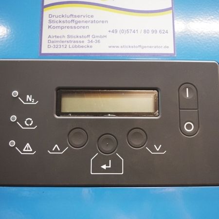 Bedienfeld eines Stickstoffgenerators