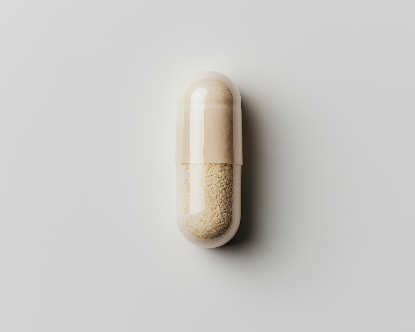 Hard capsule with microencapsulation