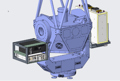 MuAO Electronics Rack und Rx Box