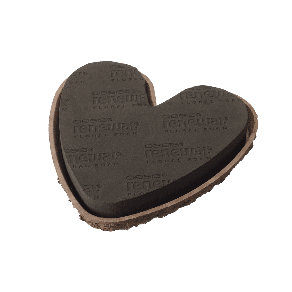 OASIS® Renewal® Floral Foam BIOLIT® Herz, 34 cm
