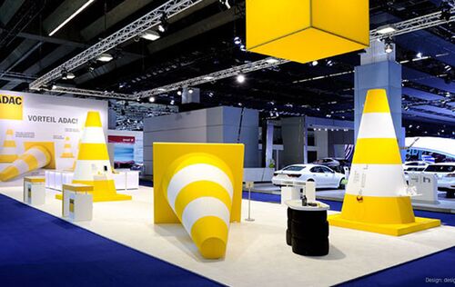 Messestand ADAC