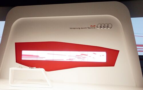 Messestand Audi