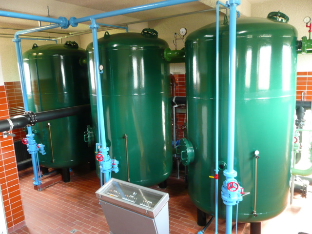 Filter im Wasserwerk