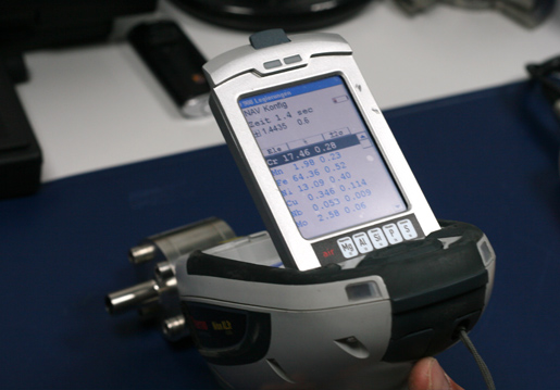 Werkstoffanalysesystem (Spektralanalyse)