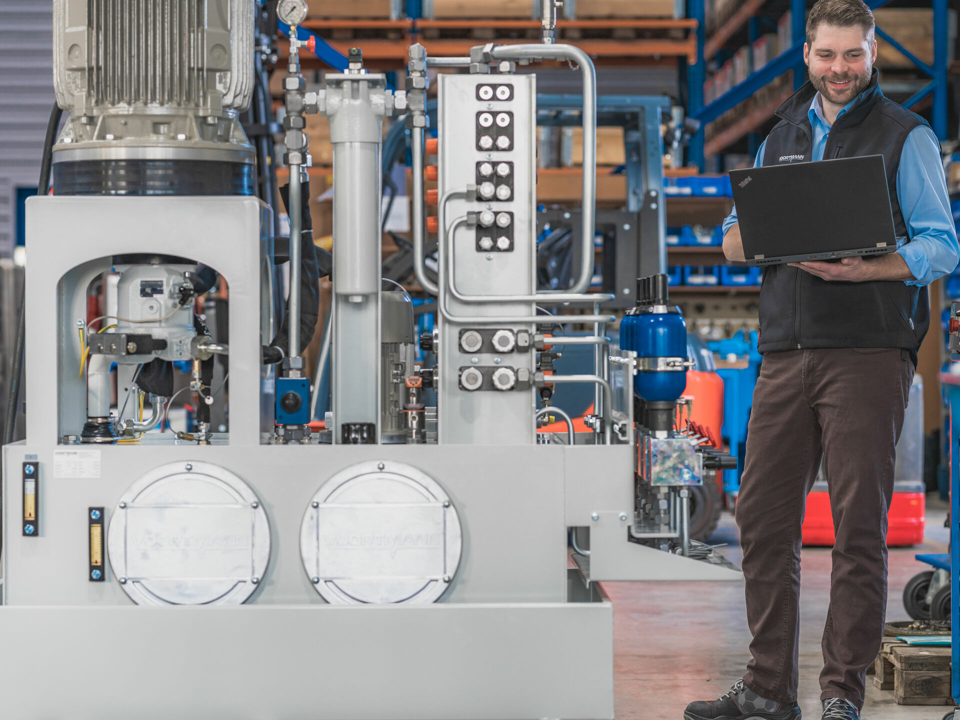 Hydraulikaggregate und Speicherstationen