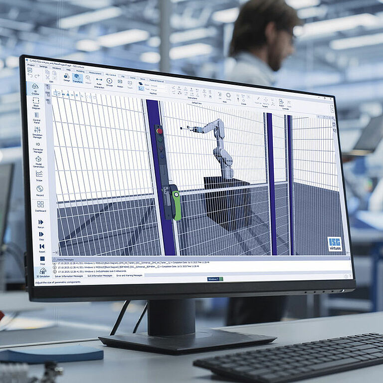 Digital twin: 4D models for virtual machine planning
