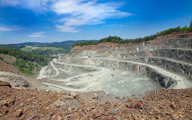 Bereich Basalt & Diabas