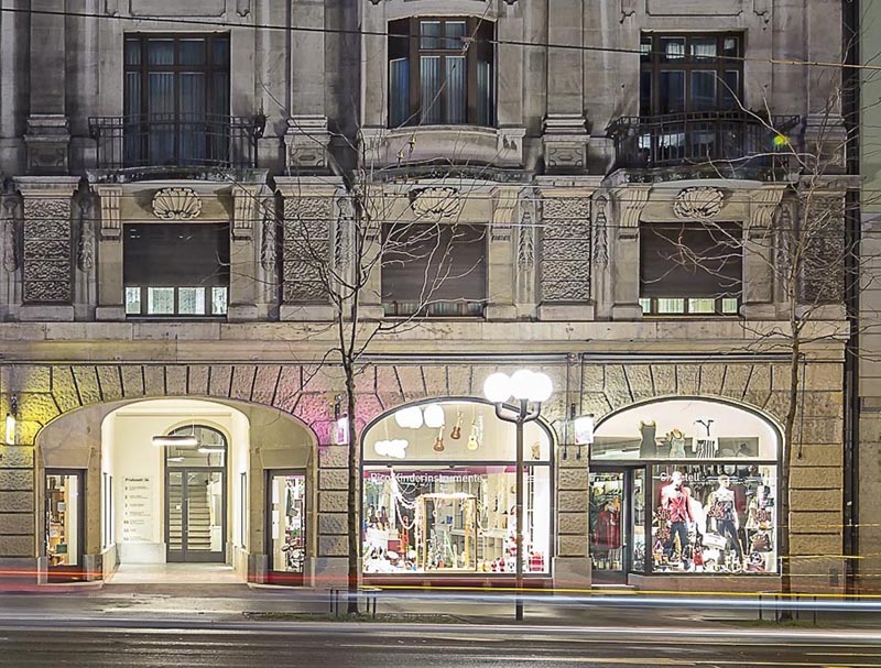 Schaufensteranlage Pilatusstrasse, Luzern
