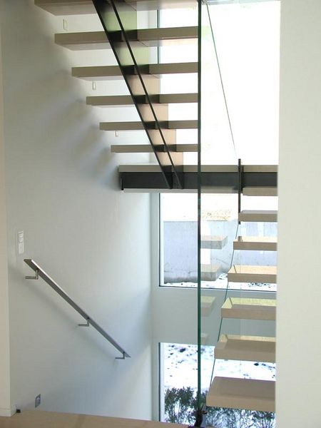 Schwebende Treppe