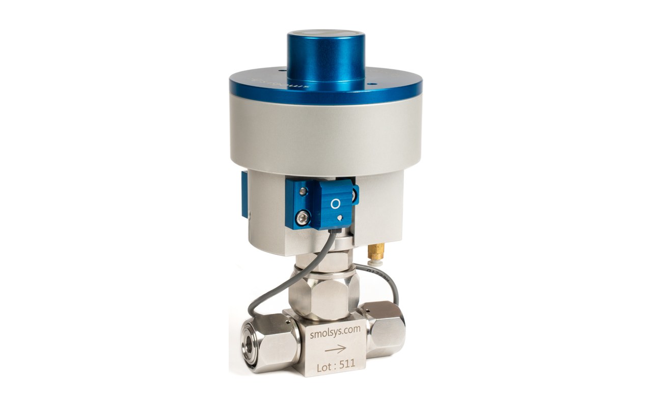 1/4" HV Ventil mit pneumatischem Aktuator (NC)