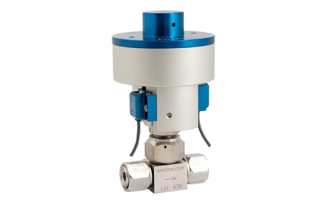 1/2" HV Ventil mit pneumatischem Aktuator (NC)