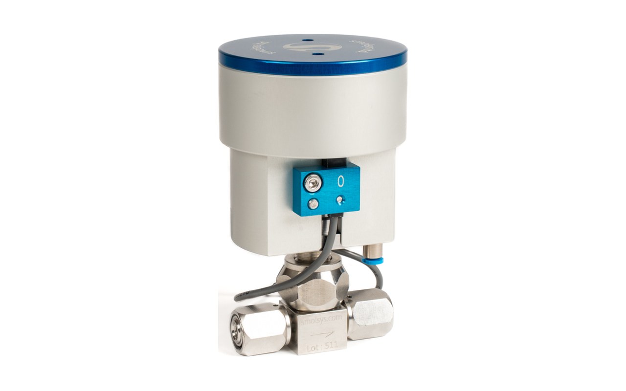 1/2" HV Ventil mit pneumatischem Aktuator (NO)