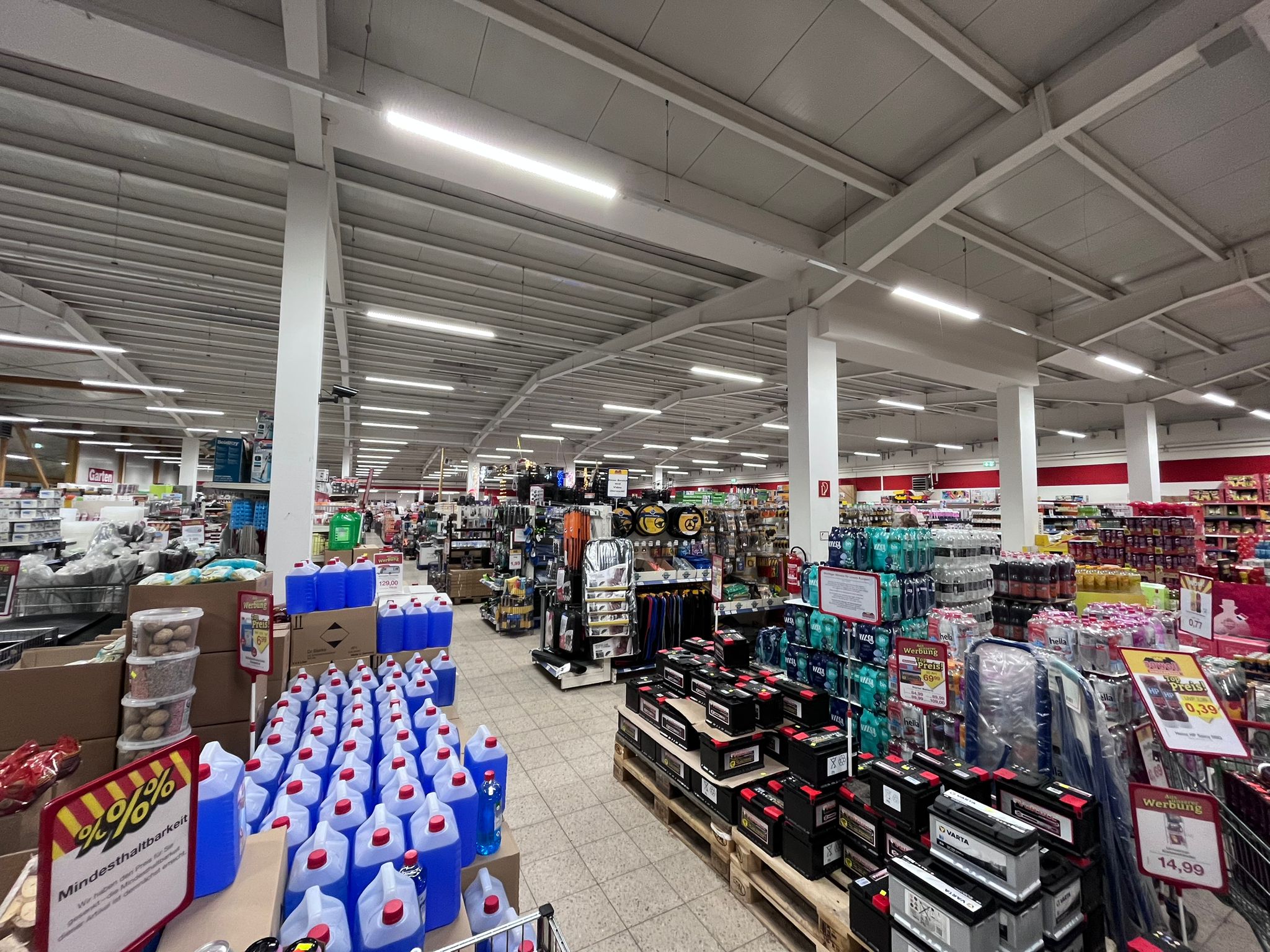 LED-Retrofit einer bestehenden Beleuchtungsanlage