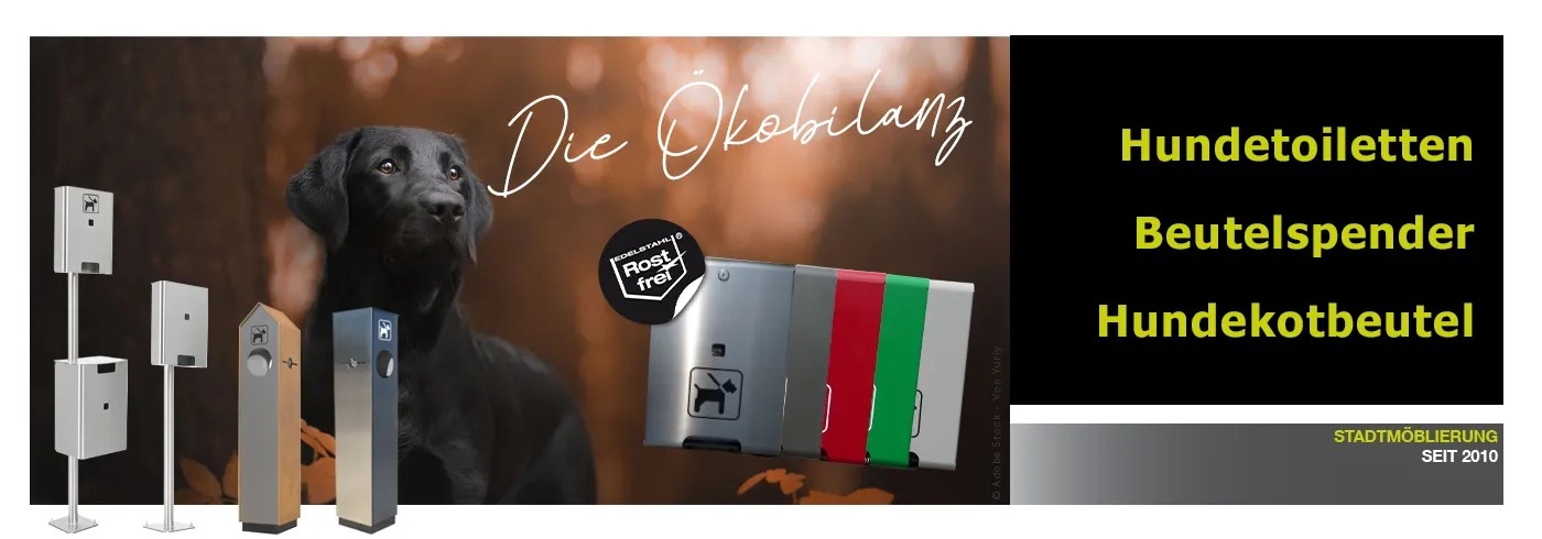 Hundetoiletten für den öffentlichen Raum