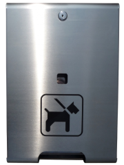 Hundekotbeutelspender Edelstahl ECO Vario
