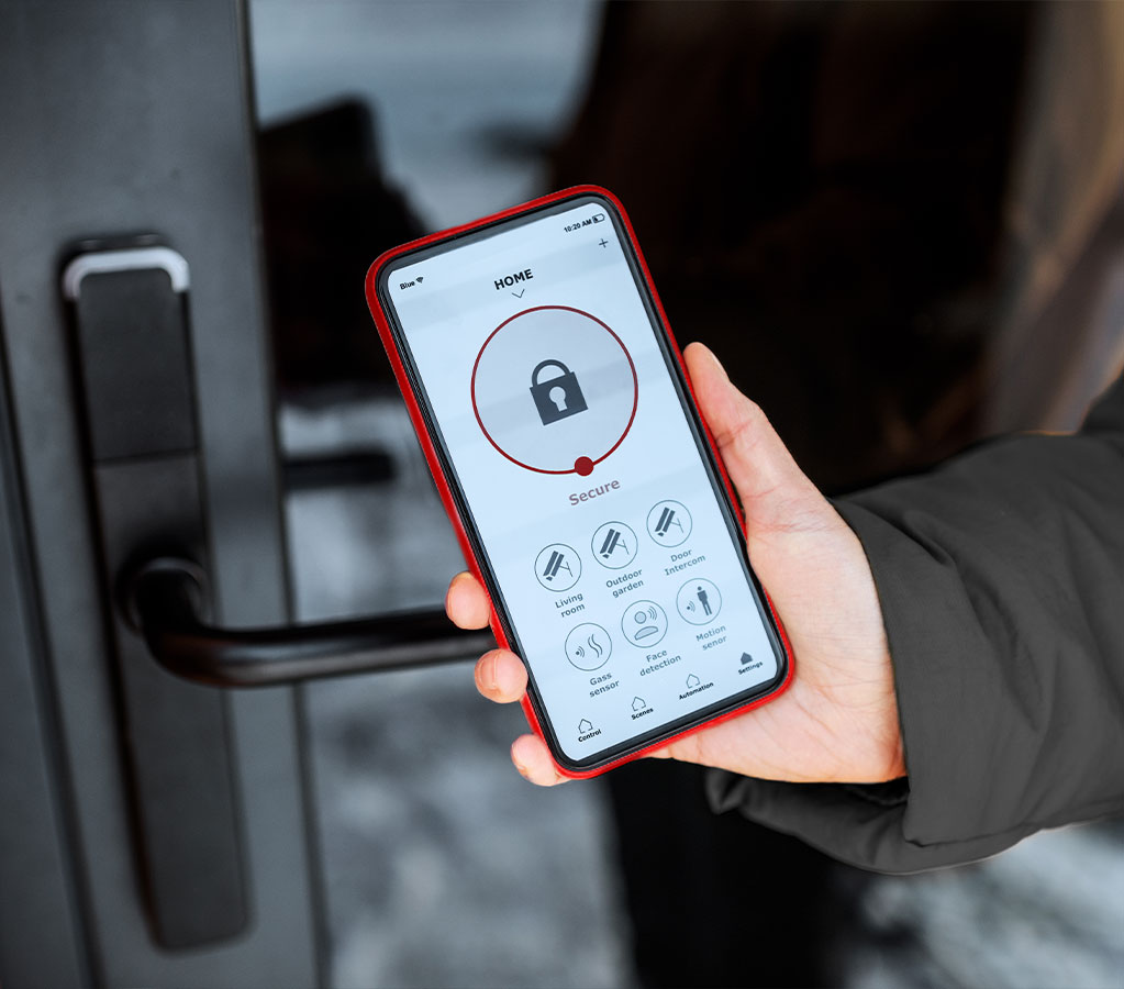 Smart-Home-Einrichtung