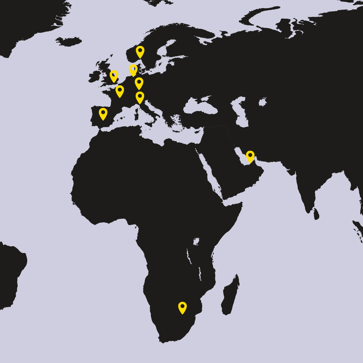 EMEA-Standortnetzwerk