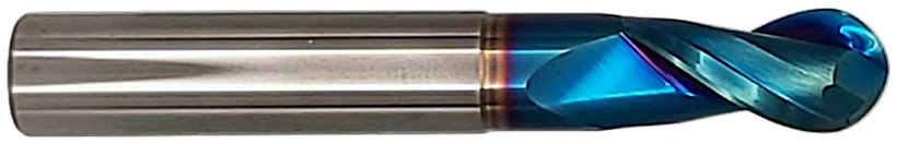 Full-radius cutter steel blue BNC2