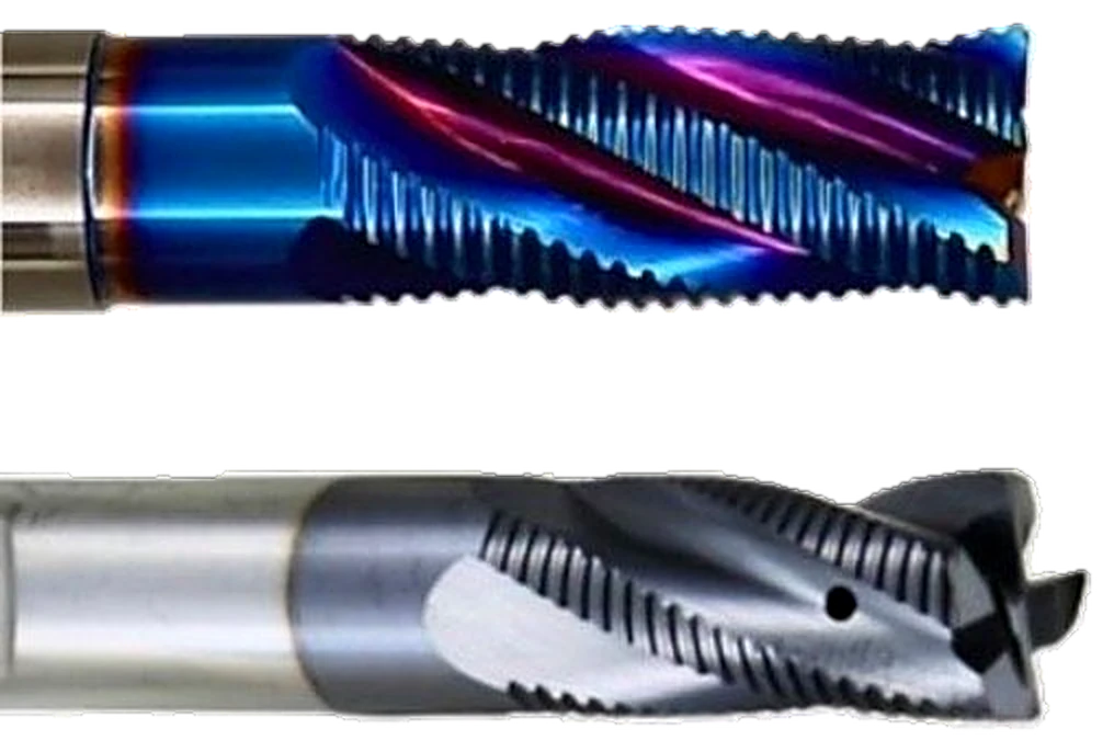 Roughing cutter for heavy material removal