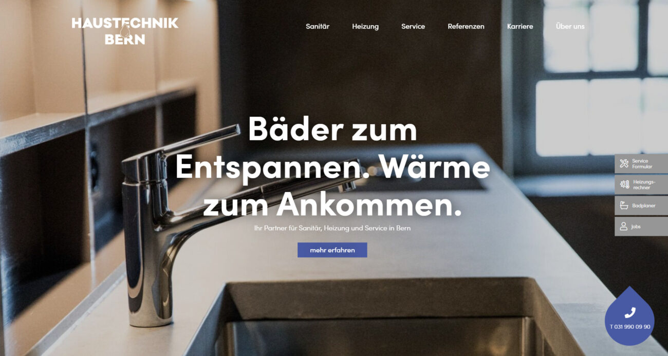 Haustechnik Bern – Fertigung