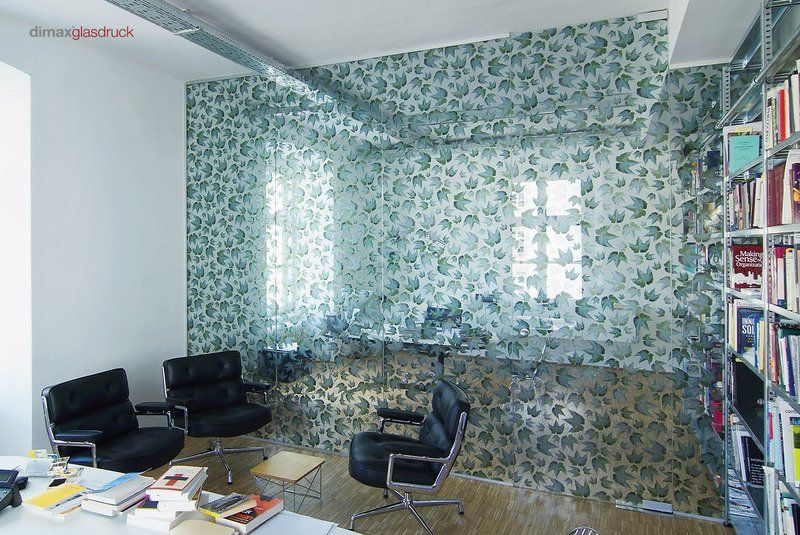 Glass wall office