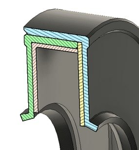 VR Double Lip Seal