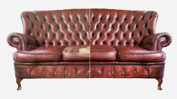 Sofa-Restaurierung