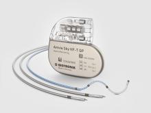 Amvia Sky HF-T / Rivacor Sky ICD- und CRT-D-Systeme mit Elektroden