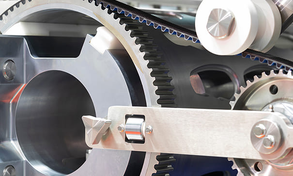 Gears of a machine
